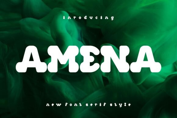 Amena: A Clean and Approachable Display Font for Modern Design
