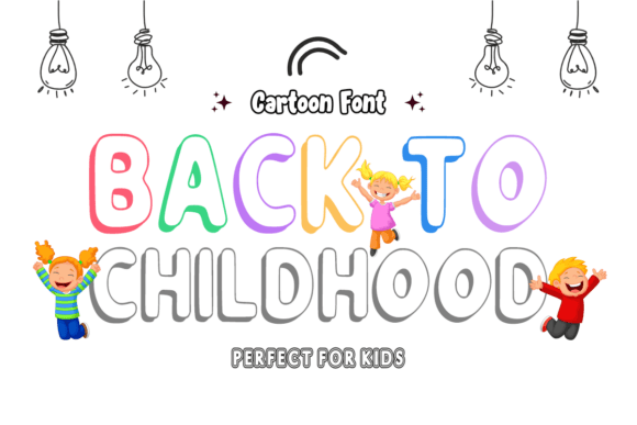 Back to Childhood: A Playful Font for Nostalgic Designs