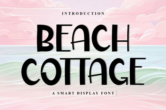 Beach Cottage: A Versatile Font for Creative and Casual Design Projects