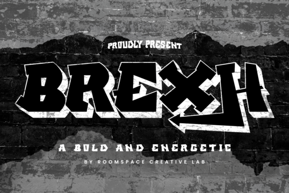 Brexh Regular: Bold Urban Style for Modern Design