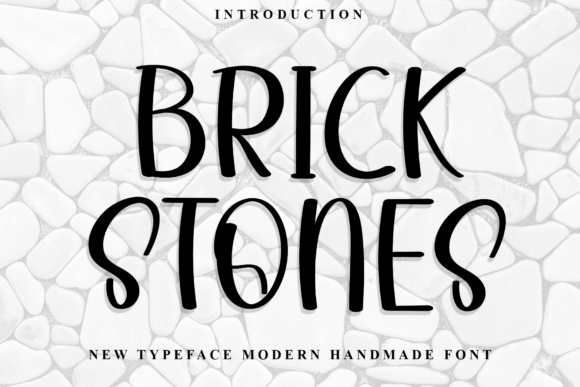 Brick Stones: A Playful Font for Warm, Creative Designs