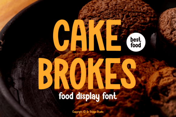 Cake Brokes: A Flavorful Font with Common Pitfalls to Avoid