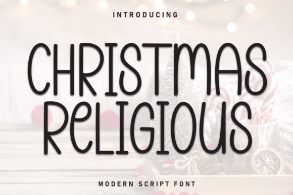 Christmas Religious: A Friendly Font for Festive Designs