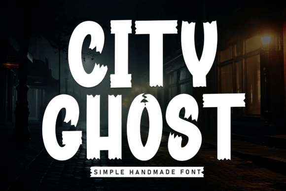 City Ghost: A Modern Display Font for Versatile Design Needs