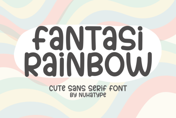 Fantasi Rainbow: A Playful Font for Creative Workflows