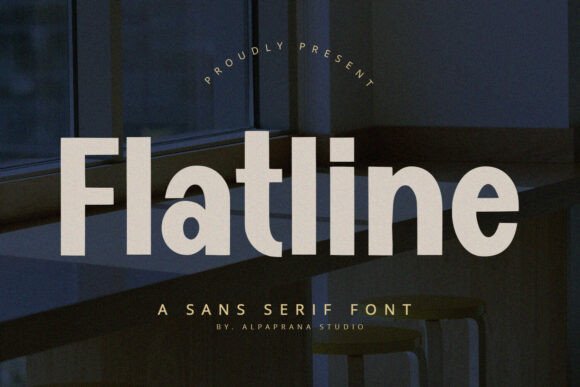 Flatline: The Modern Display Font That Balances Simplicity and Personality