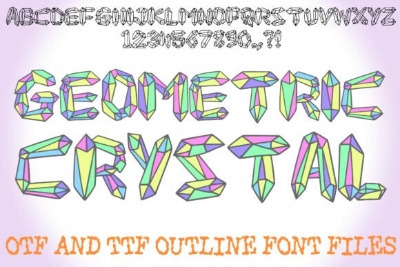 Geometric Crystal: The Bold Typeface That Elevates Modern Design