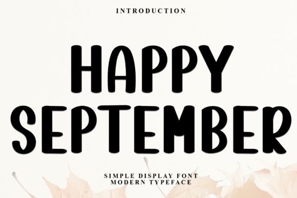 Happy September: Elevate Your Holiday Designs with Festive Typography