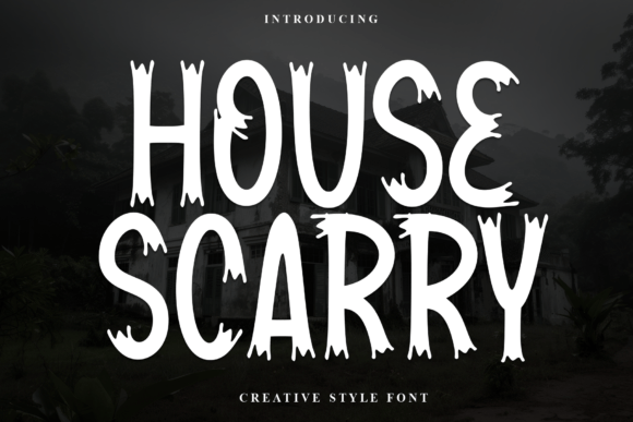 House Scarry: A Friendly Display Font with Hidden Nuances