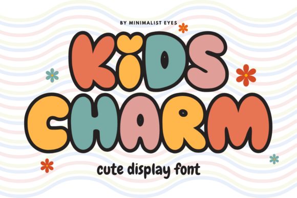 Kids Charm: A Friendly Font for Modern Design