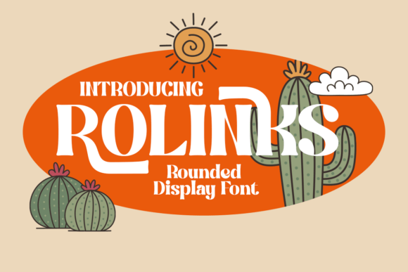 Rolinks Font: A Bold Blend of Vintage and Modern Design
