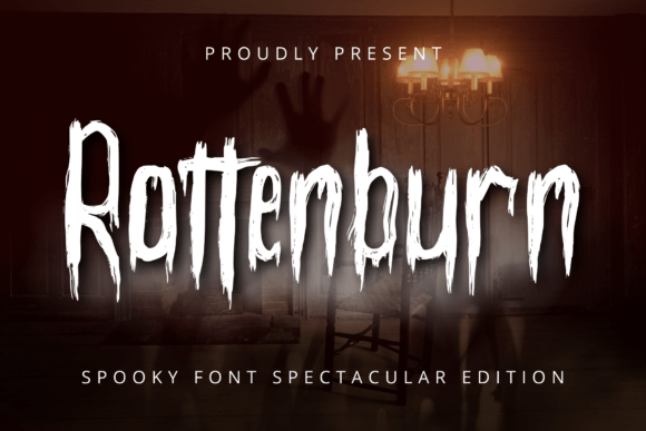 Rottenburn: A Hauntingly Perfect Font for Spooky Designs