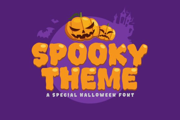 Spooky Theme: The Perfect Font for Stylishly Sinister Halloween Designs
