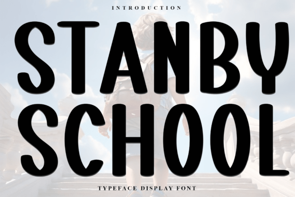 Stanby School: Festive Typography for Holiday Magic