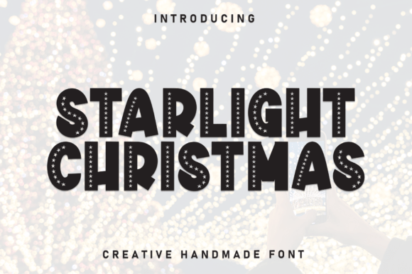 Starlight Christmas: A Versatile Display Font for Modern Design Needs