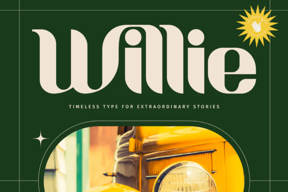 Step Back in Time with Willie: A Vintage-Inspired Font for Modern Design Needs