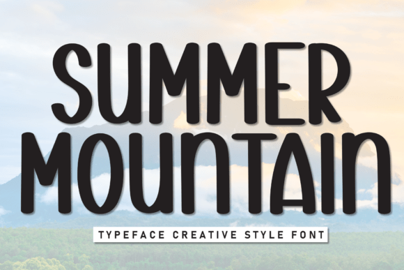 Summer Mountain: A Modern Typeface for Warm, Approachable Design